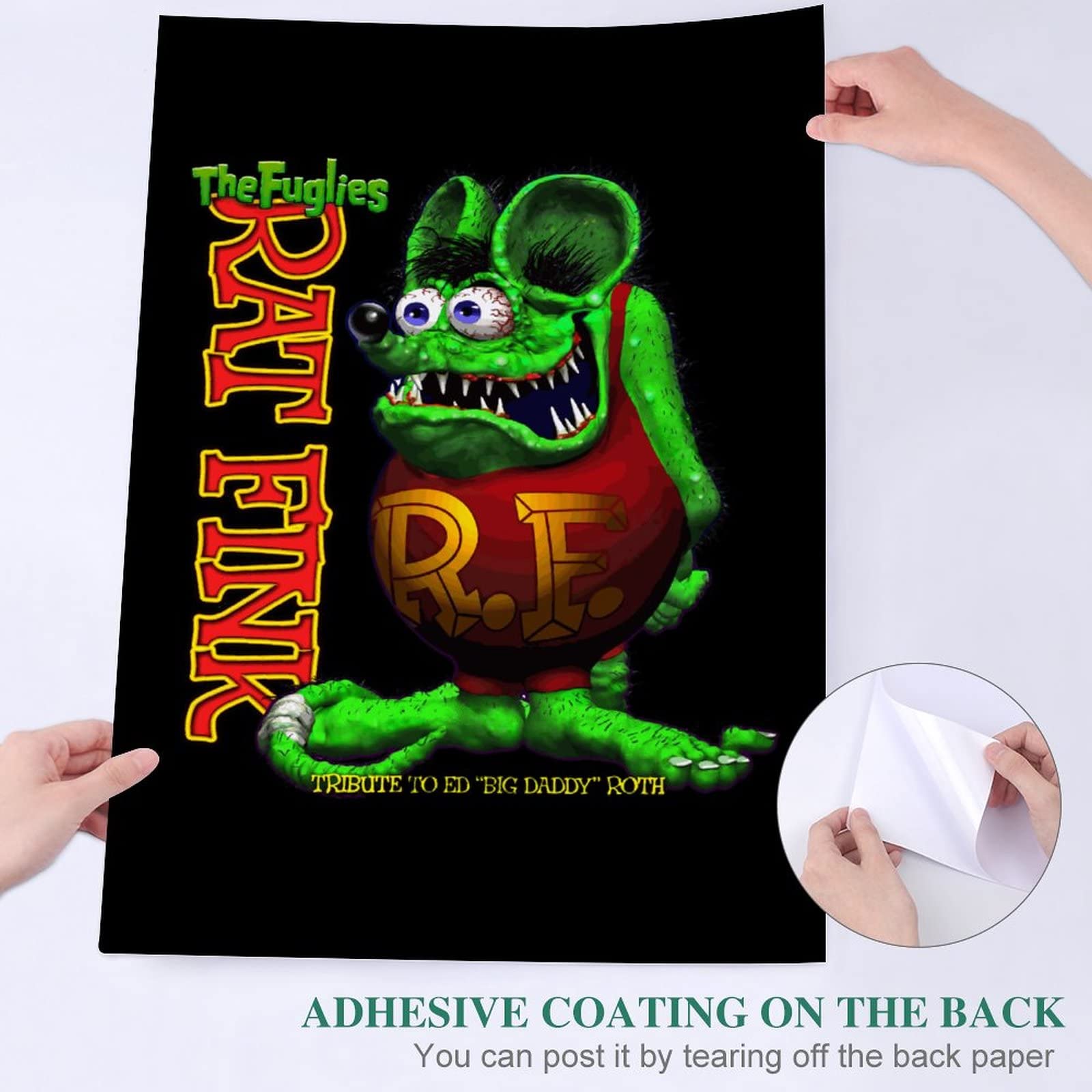 Amazon｜ポスター ウォールステッカー Ratfink ラットフィンク